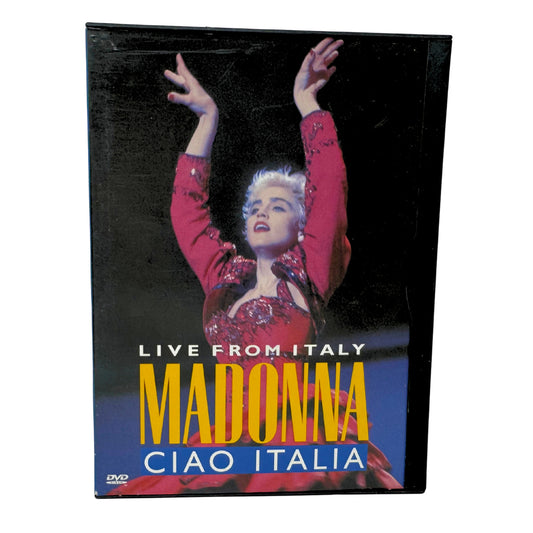 Madonna: Ciao Italia! - Live from Italy (DVD) Music Good Condition!!!