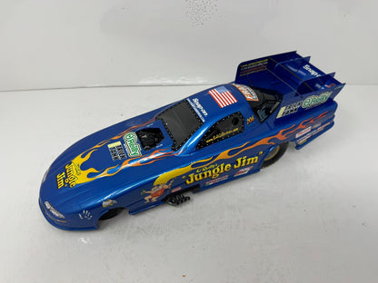 Milestone Bob Gilbertson NHRA Jungle Jim Tribute Blue Funny Car 1:16 Scale