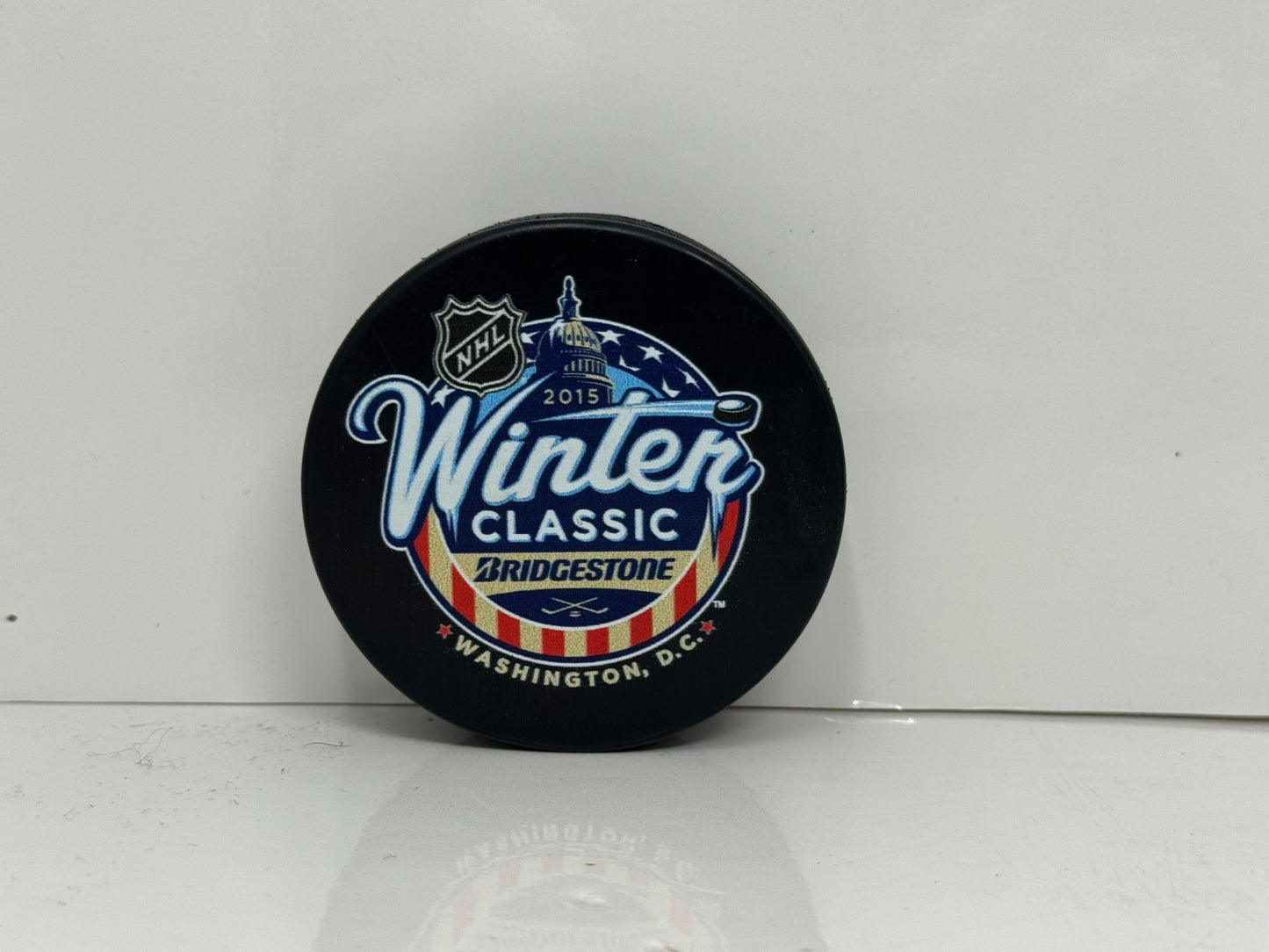 2015 NHL Winter Classic Washington D.C. Commemorative Hockey Puck