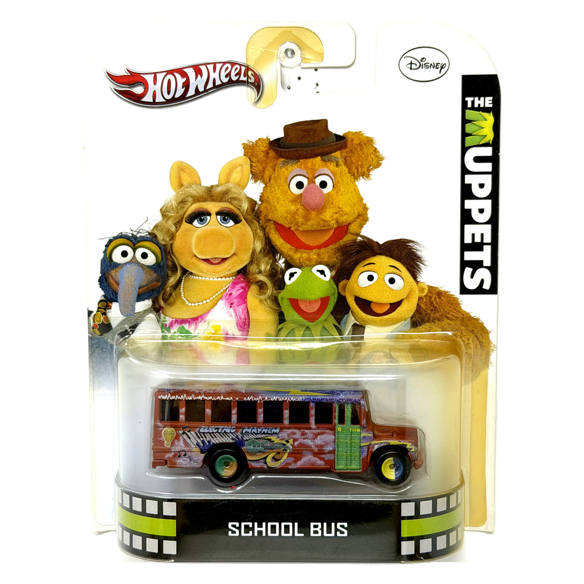 Hot Wheels Retro Entertainment The Muppets School Bus 1:64 Diecast