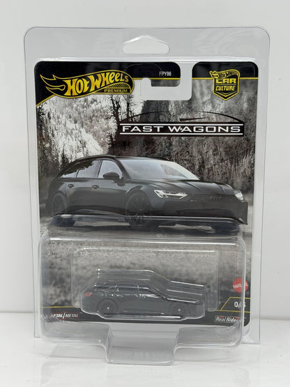 Hot Wheels Premium Fast Wagons Audi RS 6 Avant CHASE 0/5 1:64 Diecast