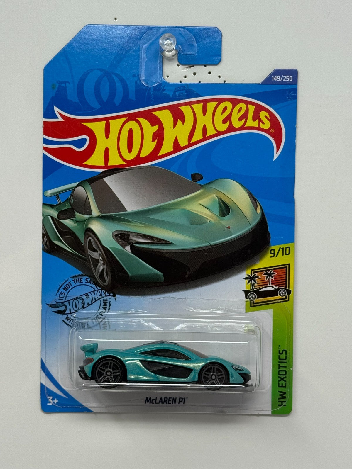 Hot Wheels Exotics McLaren P1 1:64 Diecast Aqua