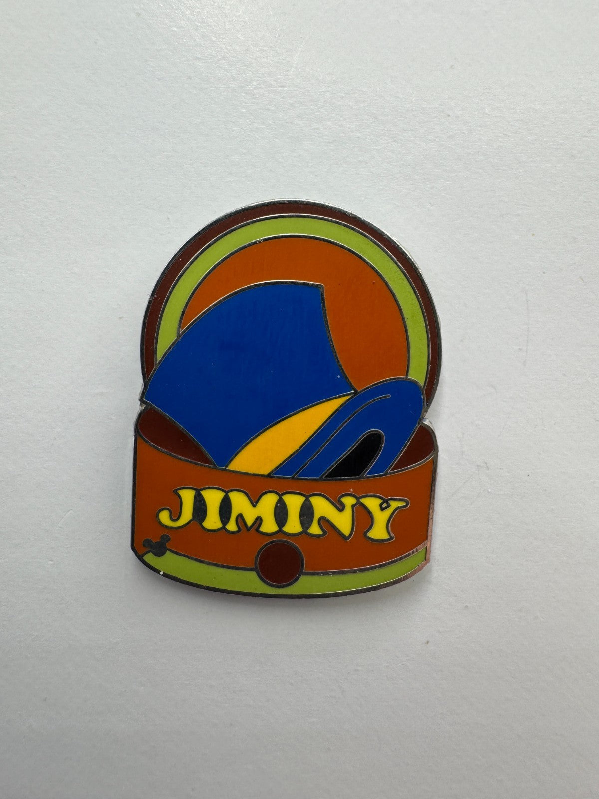DLR Disney Hats Jiminy Cricket Cast Lanyard Hidden Mickey Trading Pin DC1S3