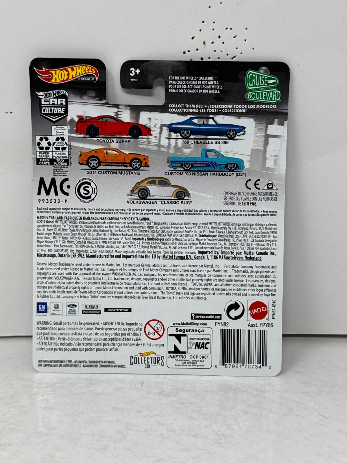 Hot Wheels Premium Cruise Boulevard 1969 Chevelle SS 396 1:64 Diecast