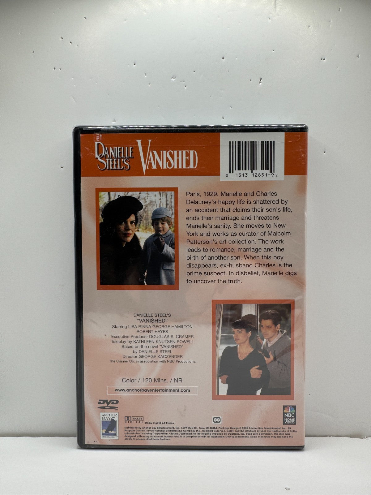 Vanished (DVD) Danielle Steele Romance Drama Sealed