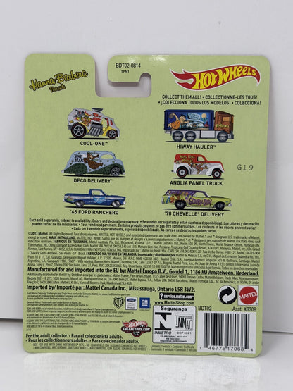 Hot Wheels Hong Kong Phooey Anglia Panel Truck 1:64 Diecast Real Riders