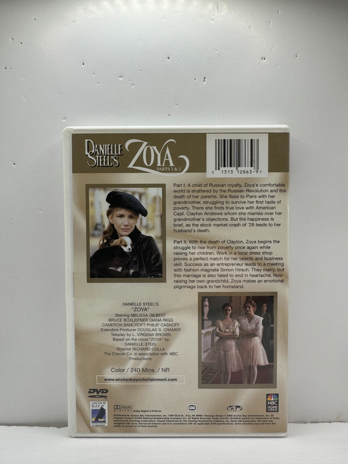 Zoya (DVD) Danielle Steel Drama