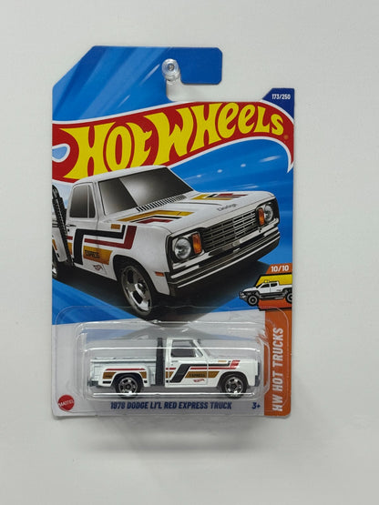 Hot Wheels Hot Trucks 1978 Dodge Li’l Red Express Truck 1:64 Diecast V4