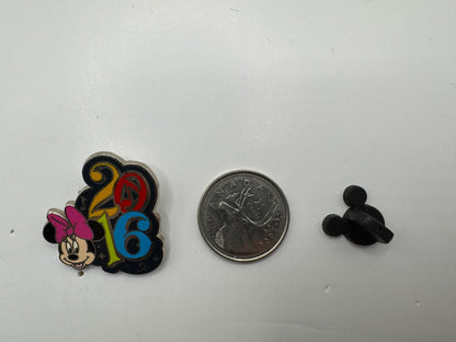 Disney 2016 Dated Booster Minnie Mouse Trading Pin DC2S12