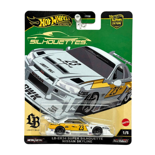 Hot Wheels Premium Silhouettes Super Silhouette Nissan Skyline 1:64 Diecast