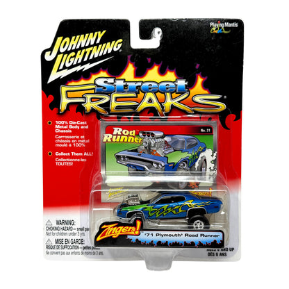 Johnny Lightning Street Freaks 1971 Plymouth Road Runner Zingers 1:64 Diecast