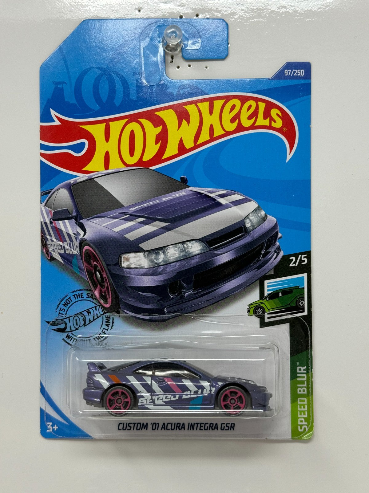 Hot Wheels Speed Blur Custom 2001 Acura Integra GSR JDM 1:64 Diecast