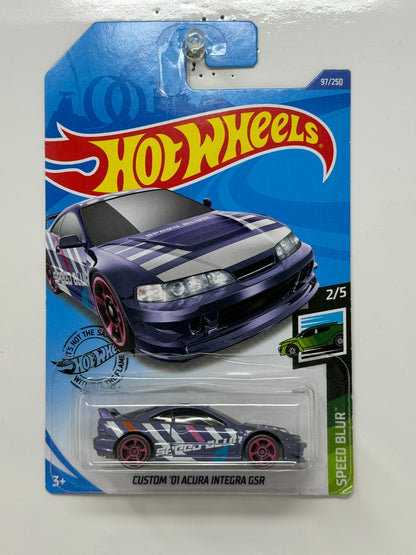 Hot Wheels Speed Blur Custom 2001 Acura Integra GSR JDM 1:64 Diecast