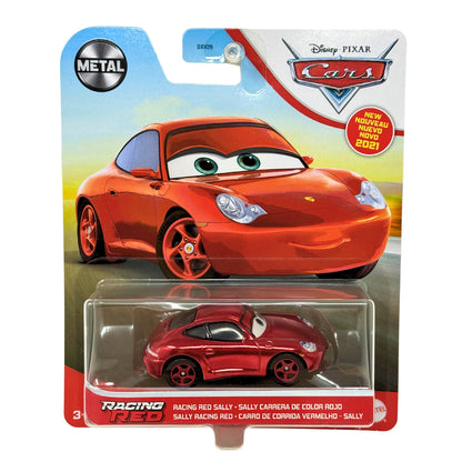 Disney Pixar Cars Sally Racing Red 2021 Metal 1:55 Diecast