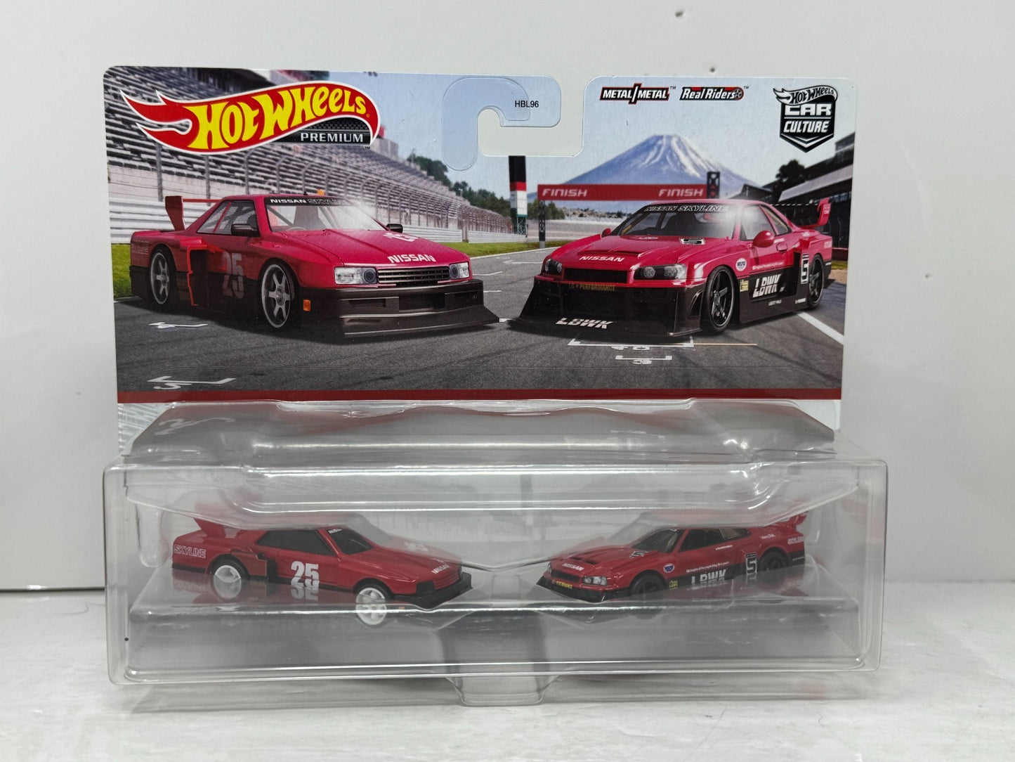 Hot Wheels Premium Car Culture Nissan Skyline Silhouette 2-Pack 1:64 Diecast