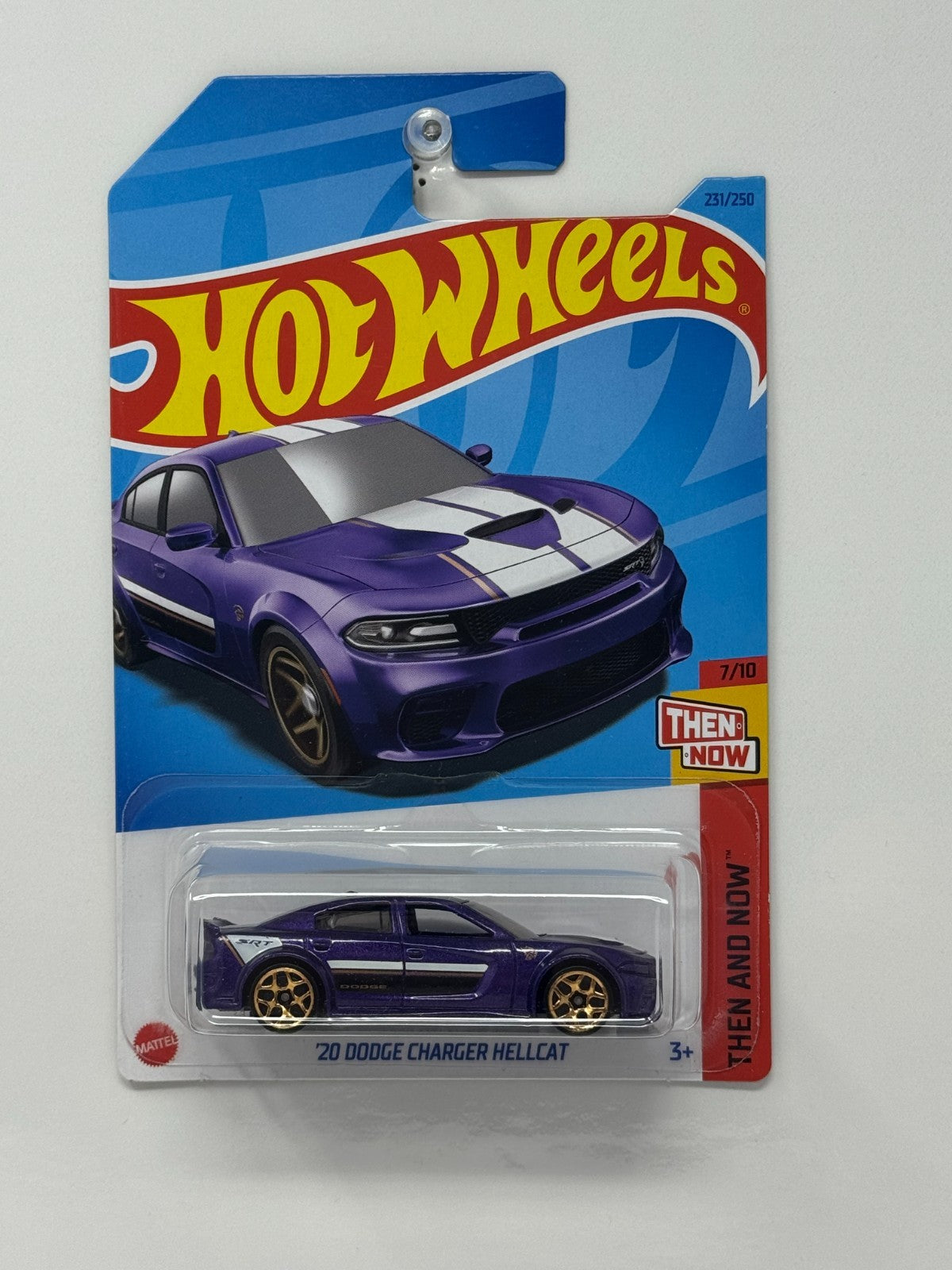 Hot Wheels Then and Now 2020 Dodge Charger Hellcat 1:64 Diecast