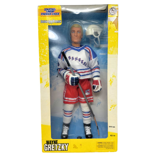 Hasbro Starting Lineup Wayne Gretzky New York Rangers 12" Inch Hockey Figure