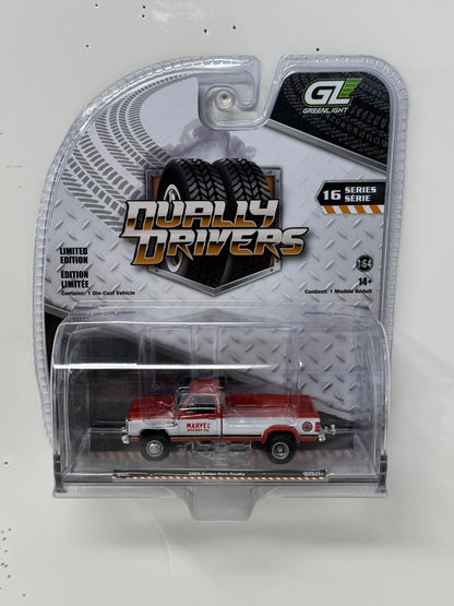 Greenlight Dually Drivers 1989 Dodge Ram Dually Marvel Mystery Oil 1:64 Diecast