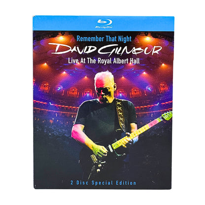 David Gilmour Remember That Night (Blu-ray) Pink Floyd Music