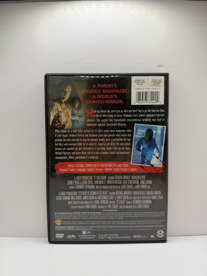 It's Alive 2 & 3 Horror Double Feature (DVD) Larry Cohen