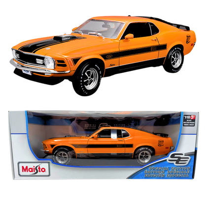 Maisto Special Edition 1970 Ford Mustang Mach 1 428 Twister 1:18 Diecast