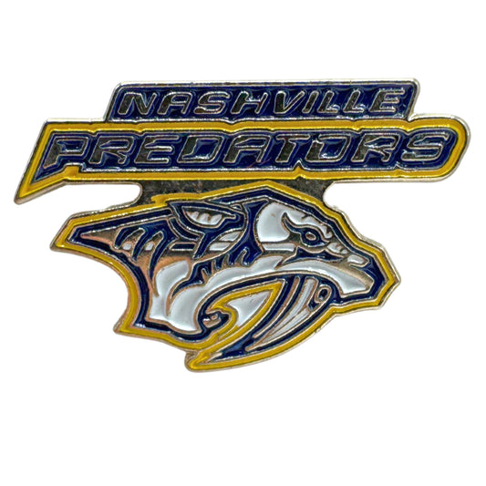 Nashville Predators NHL Hockey Team Logo Lapel Pin UDT1