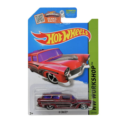 Hot Wheels Super Treasure Hunt 8 Crate 1:64 Diecast