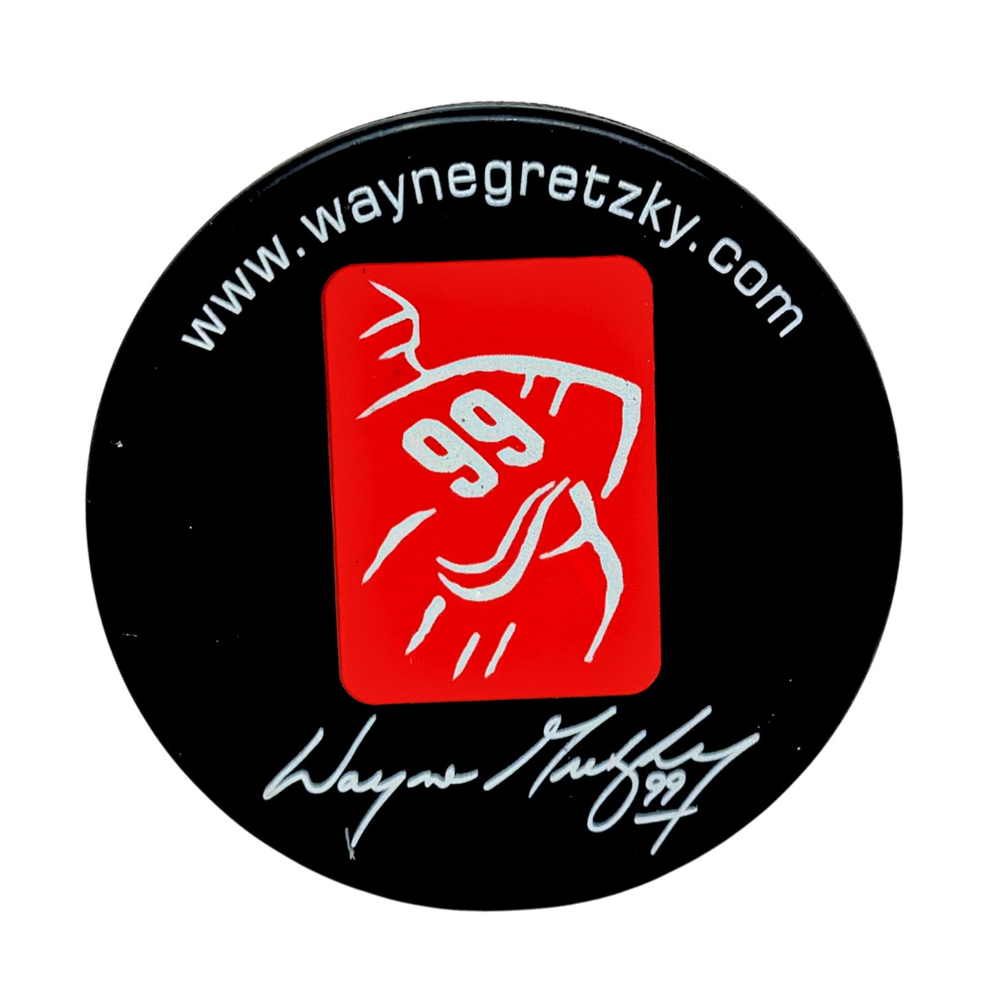 Wayne Gretzky #99 Official Logo Collectible Pepsi Hockey Puck