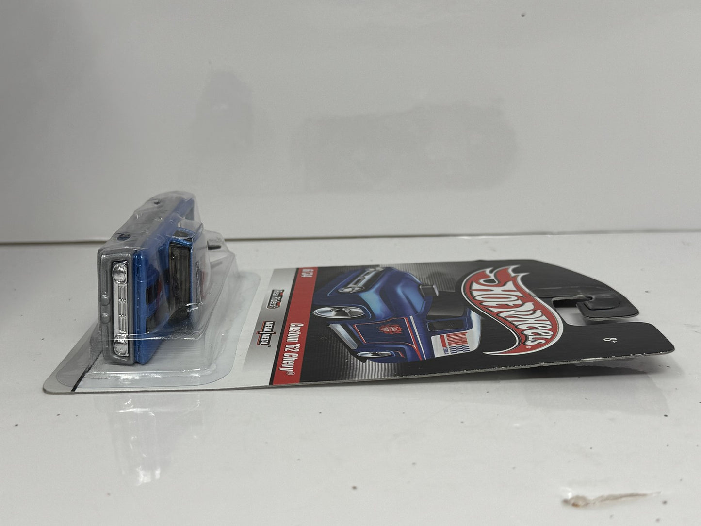 Hot Wheels Slick Rides Custom 1962 Chevrolet Pickup Holley 1:64 Diecast Blue