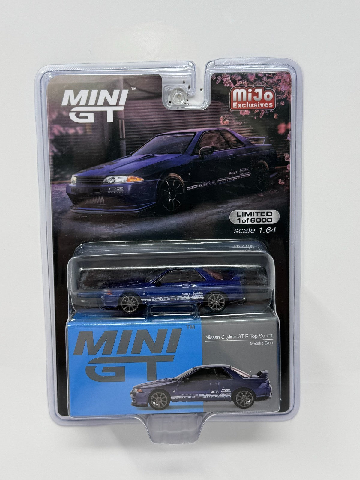 Mini GT MiJo Exclusives Nissan Skyline GT-R Top Secret 1:64 Diecast