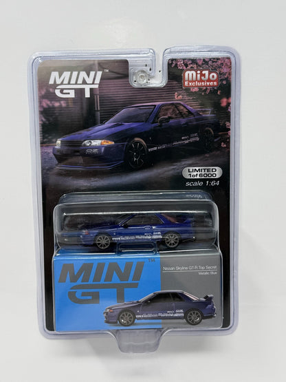 Mini GT MiJo Exclusives Nissan Skyline GT-R Top Secret 1:64 Diecast