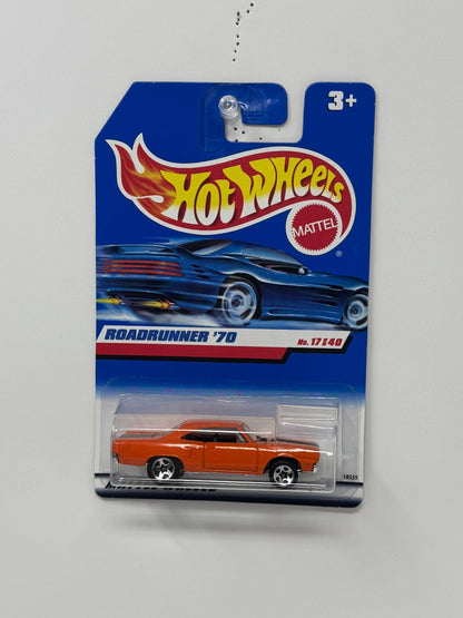 Hot Wheels Roadrunner 1970 1:64 Diecast Orange