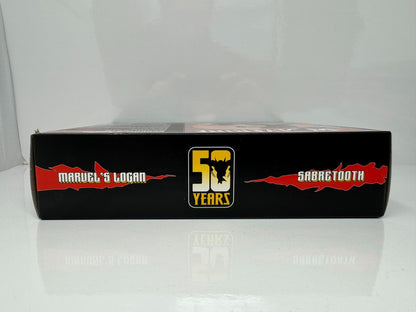 Marvel Legends Wolverine 50th Anniversary Logan vs Sabretooth 2-Pack Figure