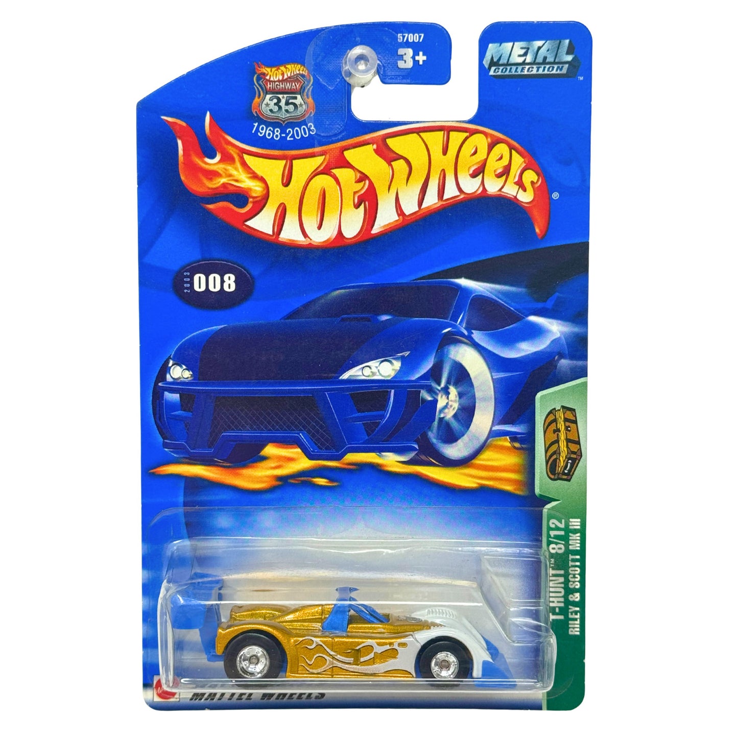 Hot Wheels T-Hunt Riley & Scott MK III 1:64 Diecast Real Riders