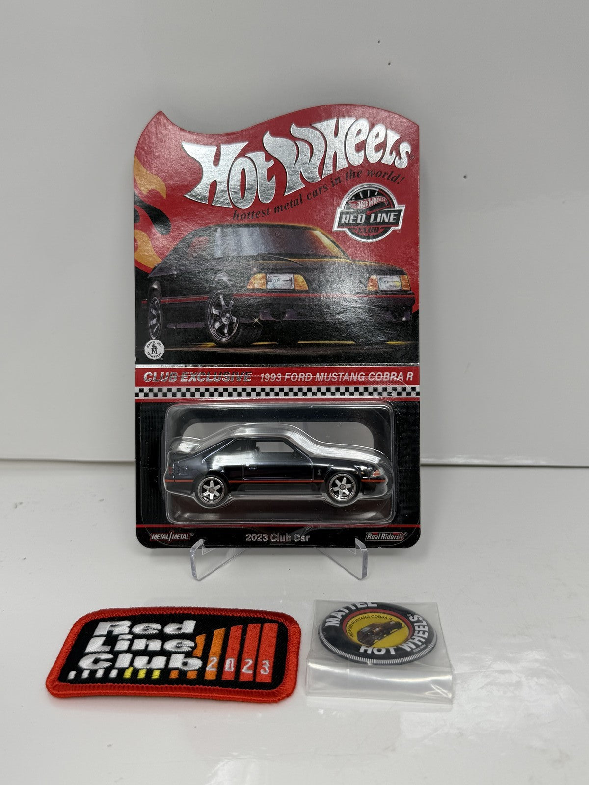 Hot Wheels RLC 2023 Club Exclusive 1993 Ford Mustang Cobra R 1:64 Diecast