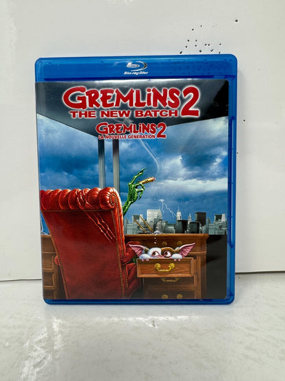 Gremlins 2: The New Batch (Blu-ray) Zach Galligan Comedy Good Condition!!!