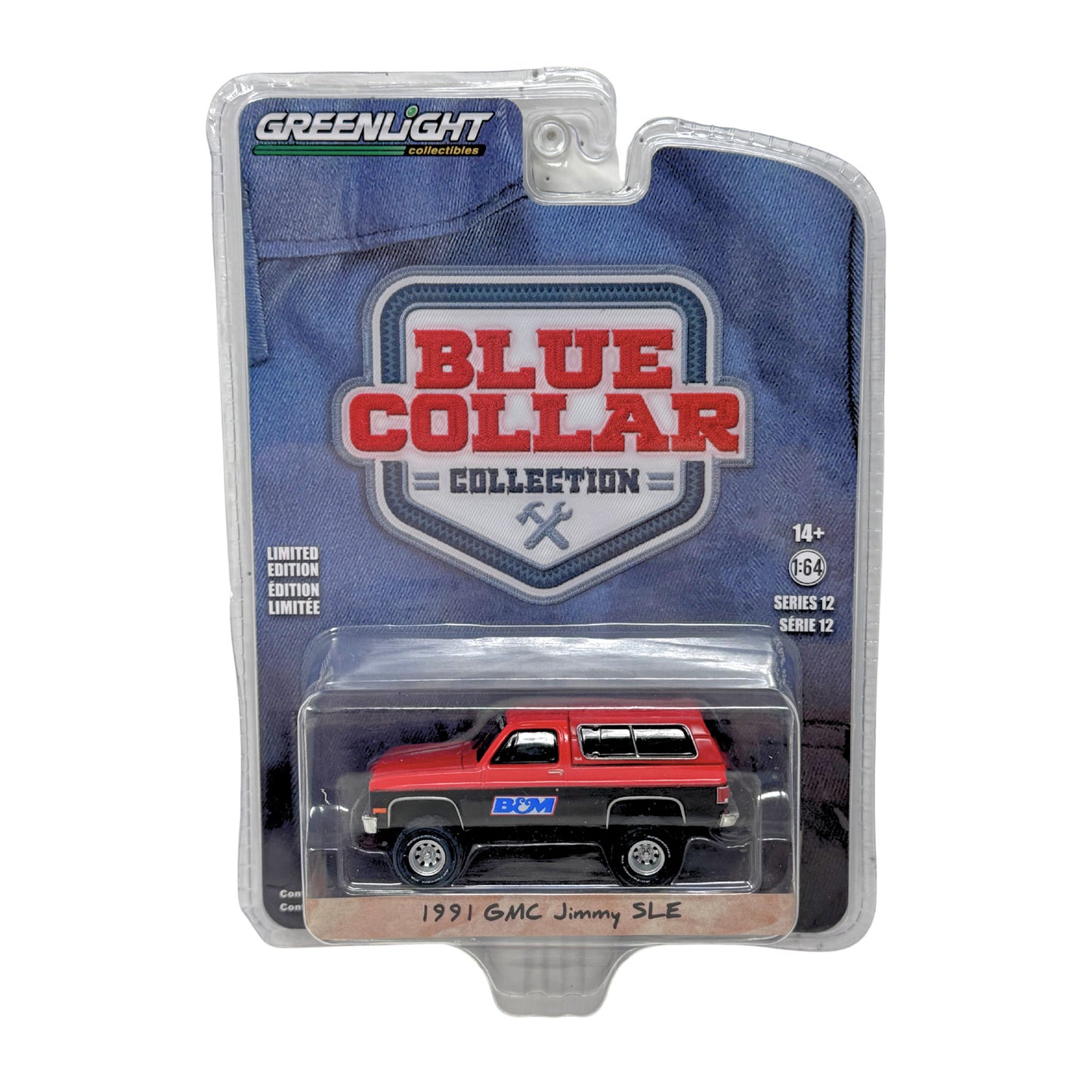 Greenlight Blue Collar 1991 GMC Jimmy SLE 1:64 Diecast