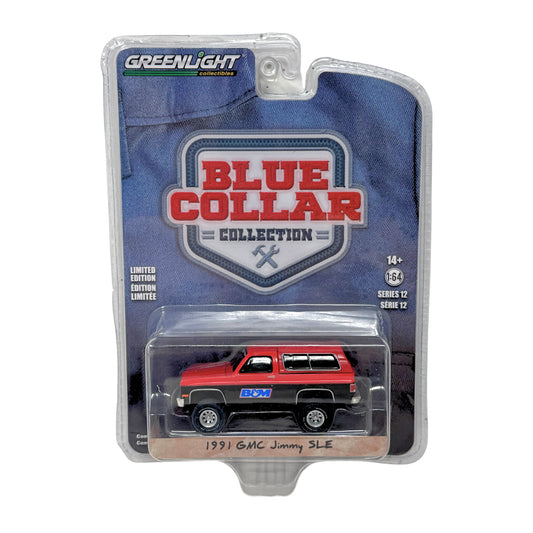 Greenlight Blue Collar 1991 GMC Jimmy SLE 1:64 Diecast