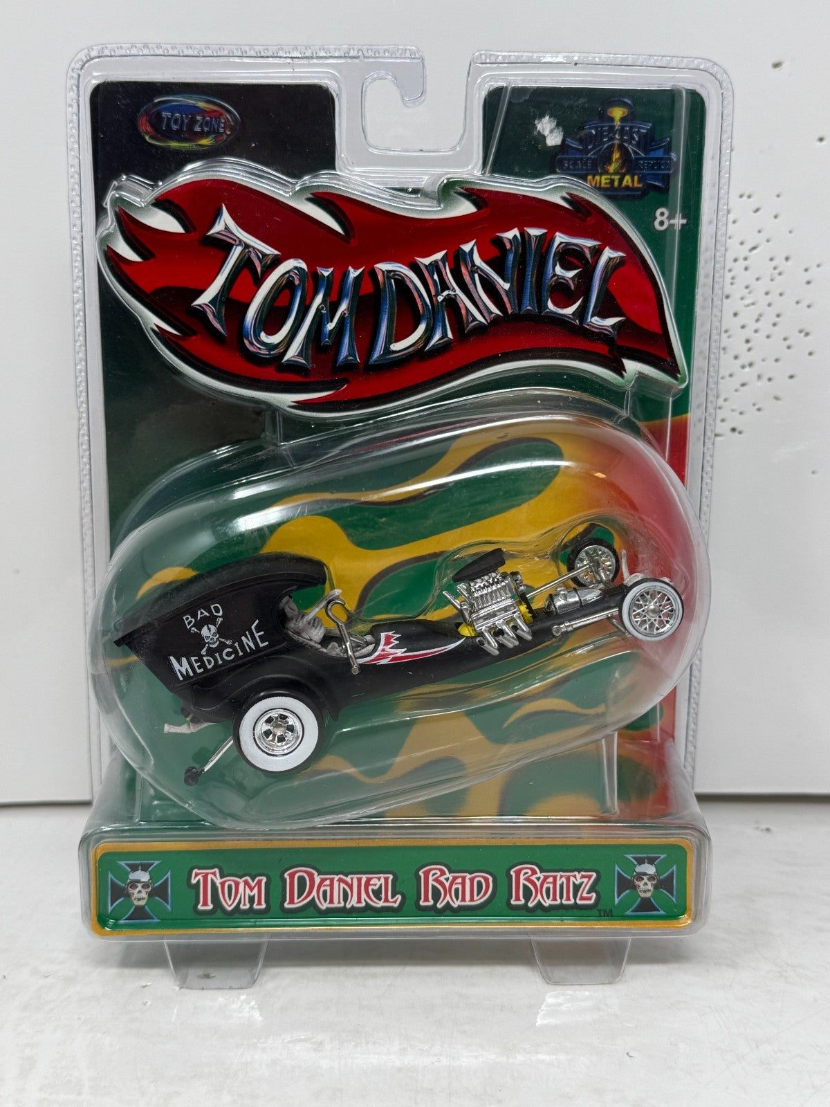 Toy Zone Tom Daniel Rad Ratz Bad Medicine 1:43 Diecast