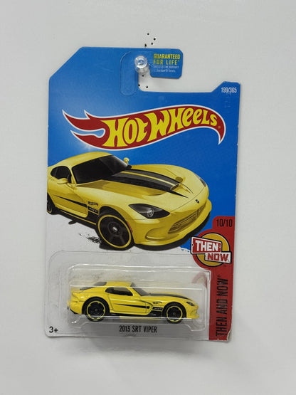 Hot Wheels Then and Now 2013 SRT Viper 1:64 Diecast Yellow