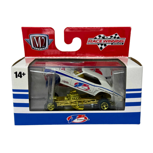 M2 Machines JE Pistons 1969 Chevrolet Camaro Z/28 Funny Car CHASE 1:64 Diecast