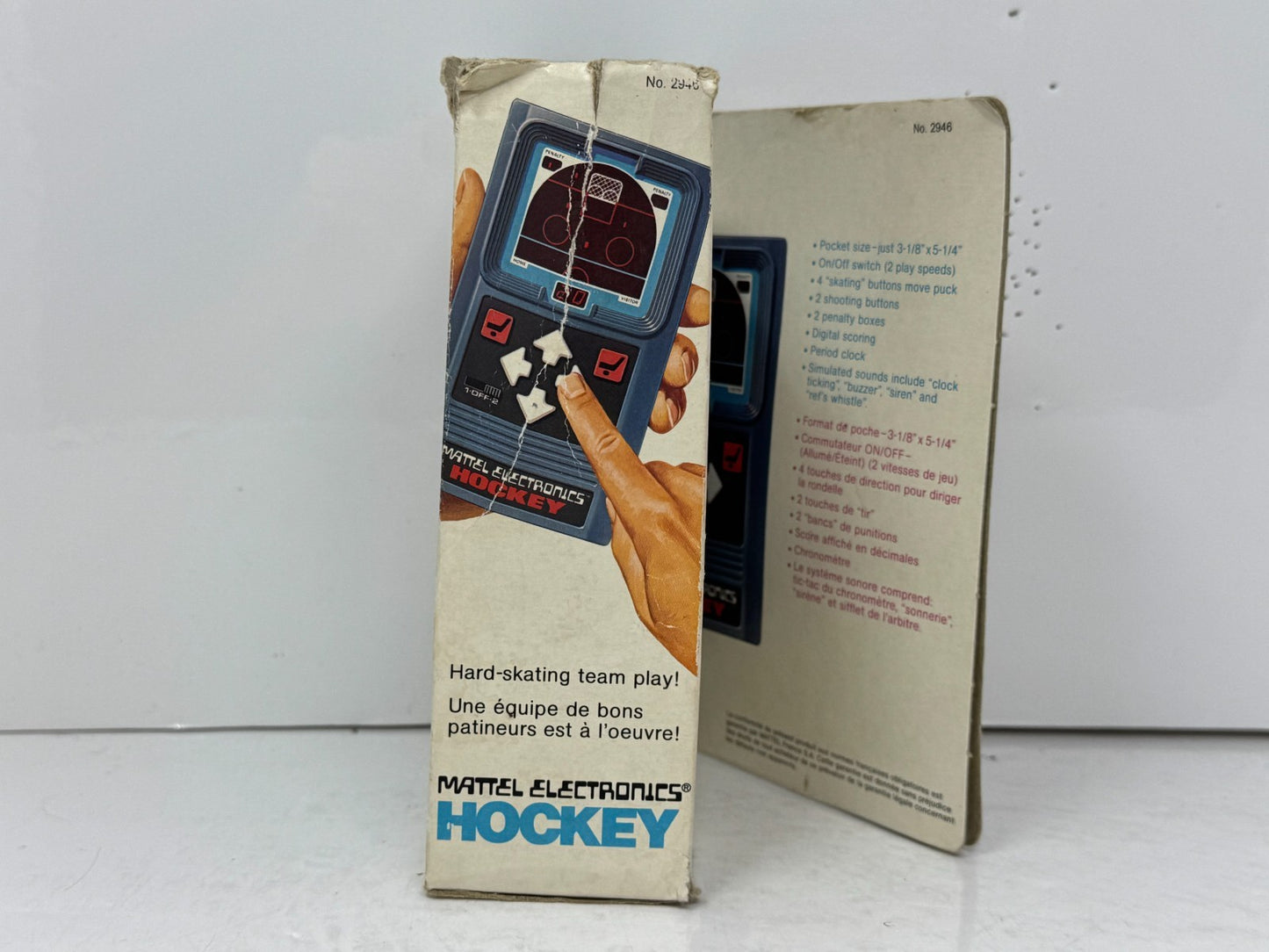 Rare Vintage Mattel Electronics Hockey 1978 Handheld Game - Collectors Item