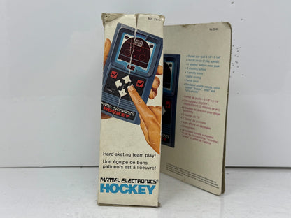 Rare Vintage Mattel Electronics Hockey 1978 Handheld Game - Collectors Item