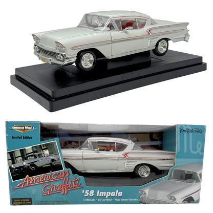 Ertl American Muscle 1958 Chevrolet Impala American Graffiti 1:18 Diecast