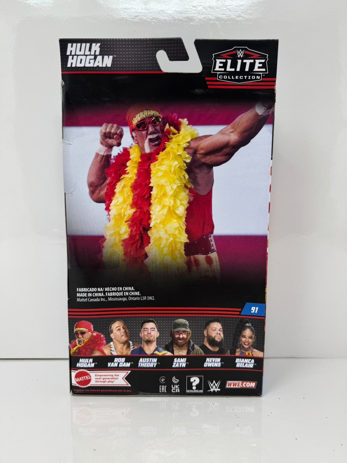 Mattel WWE Elite Collection Series 91 Hollywood Hulk Hogan Action Figure