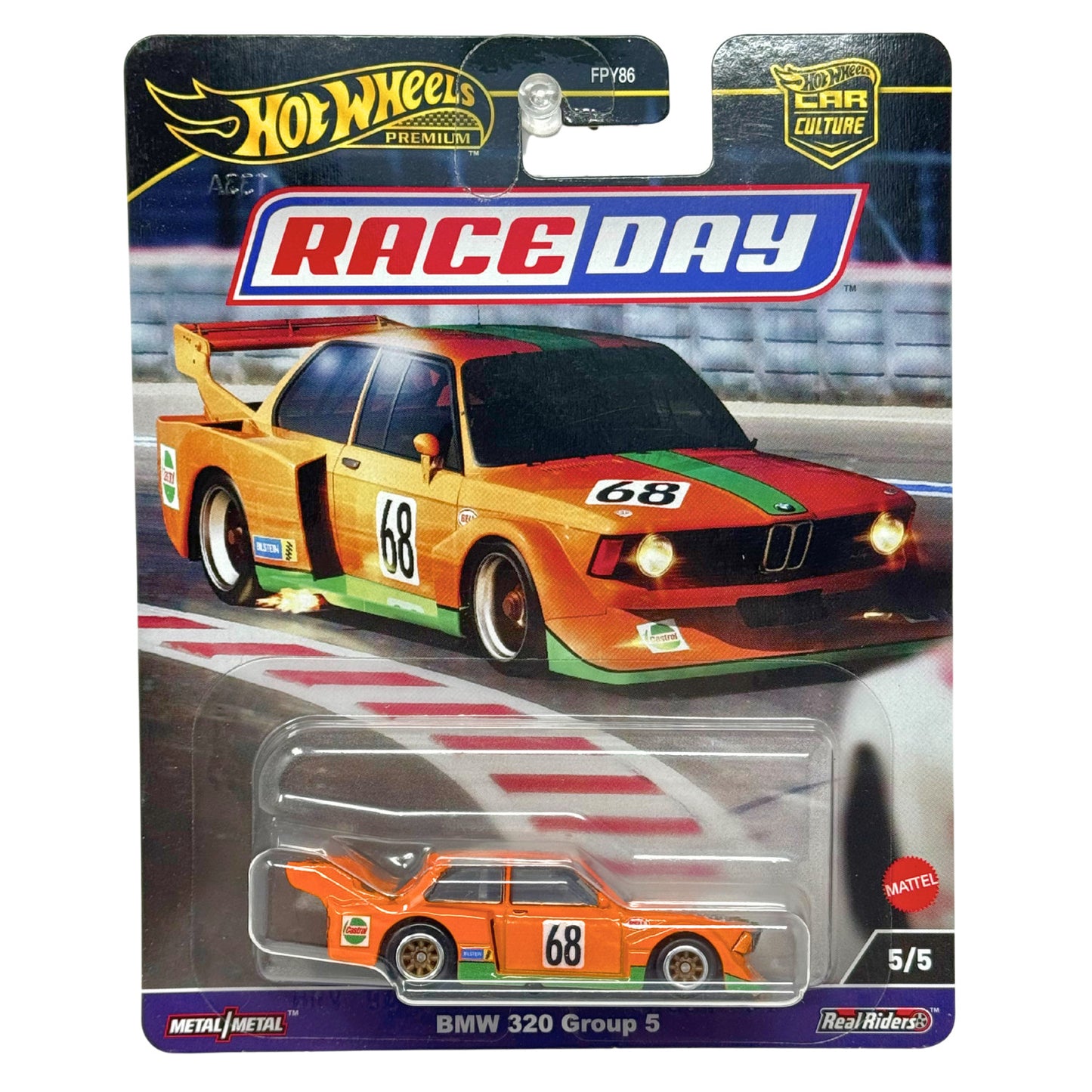 Hot Wheels Premium Race Day BMW 320 Group 5 1:64 Diecast