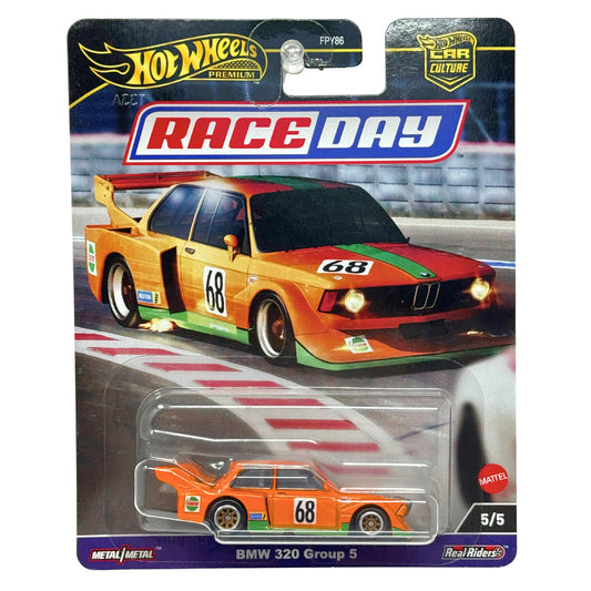Hot Wheels Premium Race Day BMW 320 Group 5 1:64 Diecast