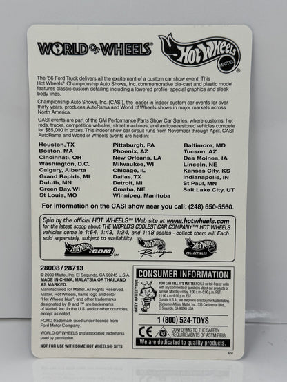 Hot Wheels World of Wheels AutoRama 1956 Ford Truck 1:64 Diecast