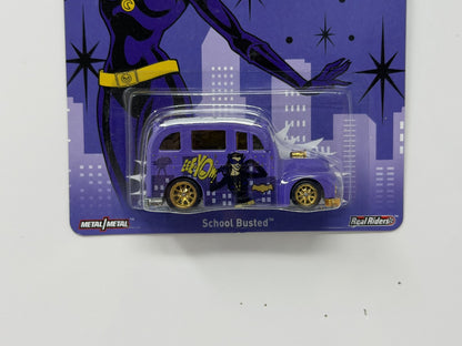 Hot Wheels Batman Classic TV Series School Busted 1:64 Diecast Real Riders