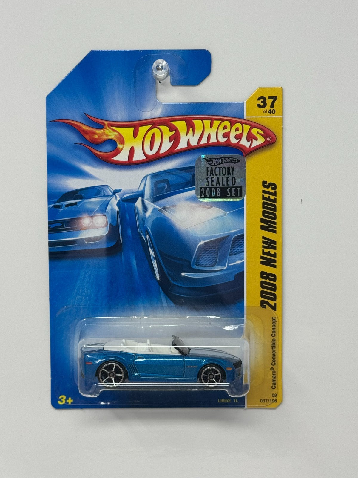 Hot Wheels New Models Chevy Camaro Concept 1:64 Diecast Factory Sealed Blue